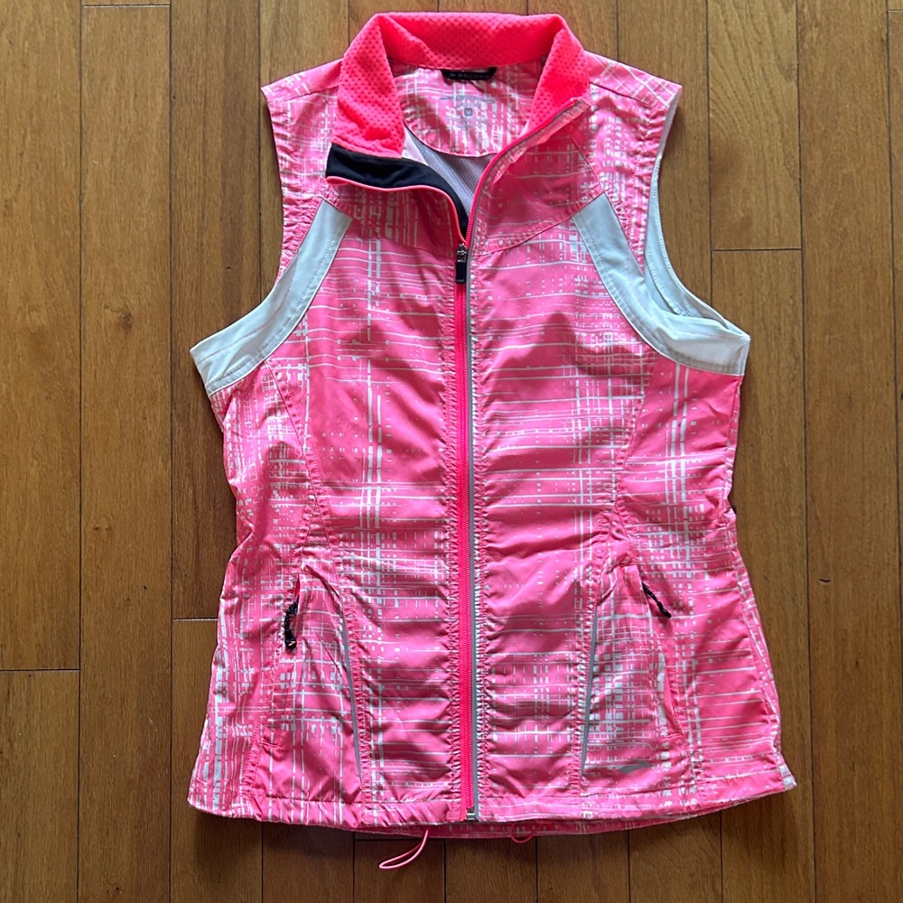 Brooks Pink and Gray Women's Vest